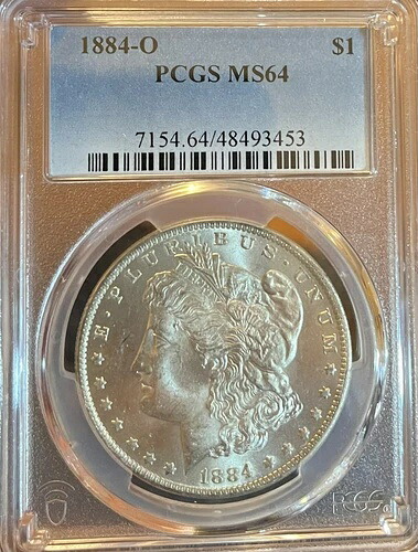 1884-O PCGS MS64 モルガン銀貨｜WORLD RESOURCE【QUEEN店】