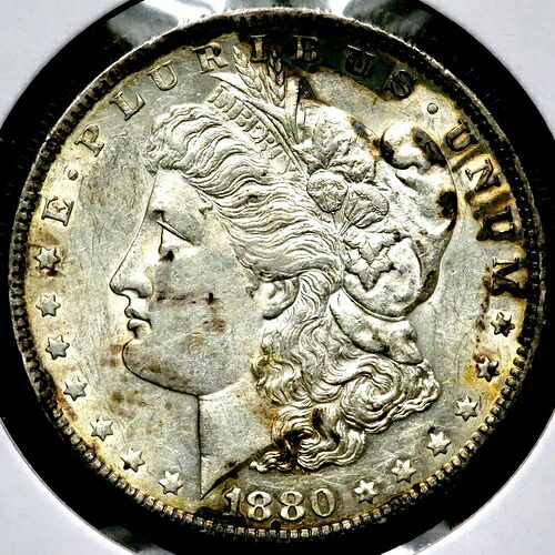 1880-O モルガン銀貨 1ドル RC682