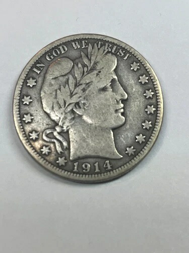 1914-S 50 セント ハーフ ドル 素敵!