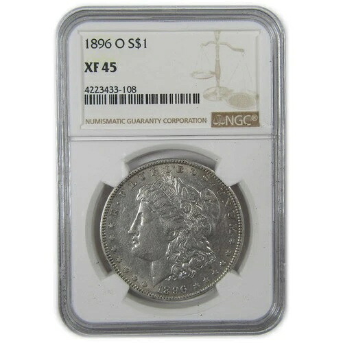 1896 O モルガン・ダラー XF 45 NGC シルバー 1 ドルコイン SKU:CP68 69,300円