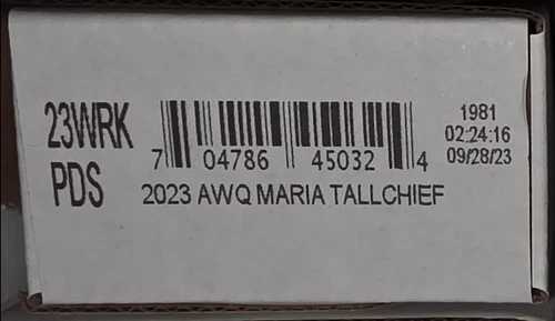 2023年 マリア・トールチーフ 25セント硬貨 米国造幣局 未開封ボックス 3ロールセット P D S (23WRK)