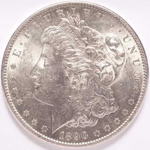 1890-S モルガン シルバー ダラー BU
