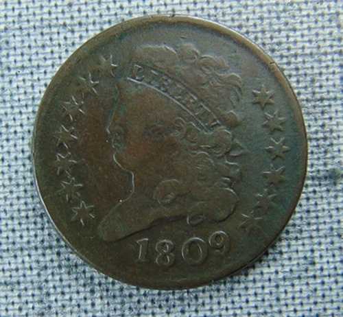 1809年 クラシックヘッド ハーフセント