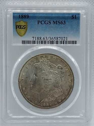 1889年モルガン銀貨 PCGS MS63 1ドル