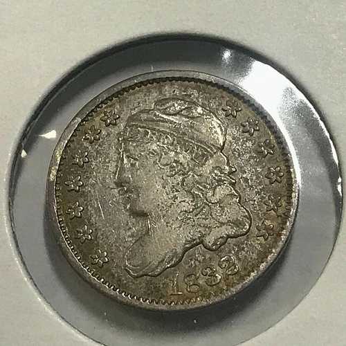 1832年製 キャップドバスト シルバーハーフダイム 状態良好 希少コイン 42,900円
