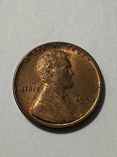 1950年発行のペニー硬貨（未使用品）