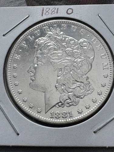 1881年 O モーガン銀貨 未使用品