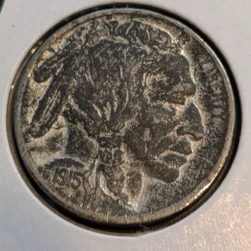 1915年 S バッファローニッケル VF