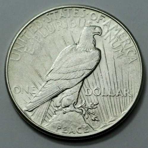 1935-P ピース ドル 希少なキー デートの米国銀貨!!!