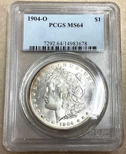 1904年Oミント モルガン銀貨 VAM-12B - PCGS MS64
