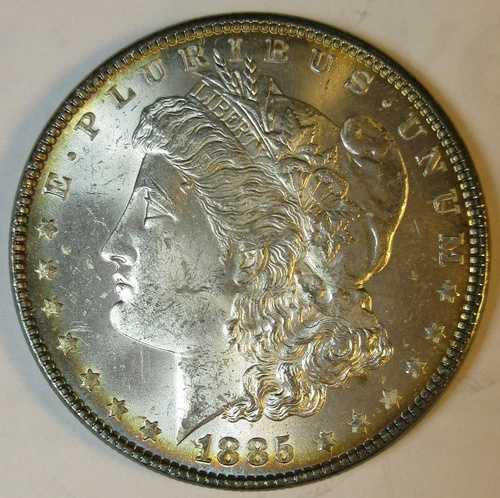 1885年製シルバー・モーガン・ダラー -極美品- (#126ab)