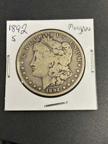 1892年Sミント モーガン銀貨