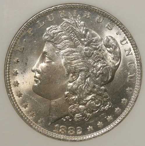 1882年 O NGC MS64 モーガン銀貨