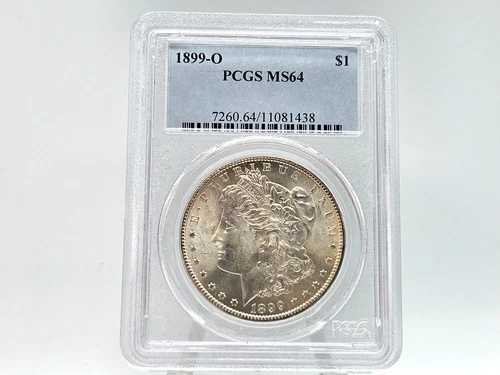 1899年Oミント PCGS MS64 モーガン銀貨 **美しいコイン** 81438
