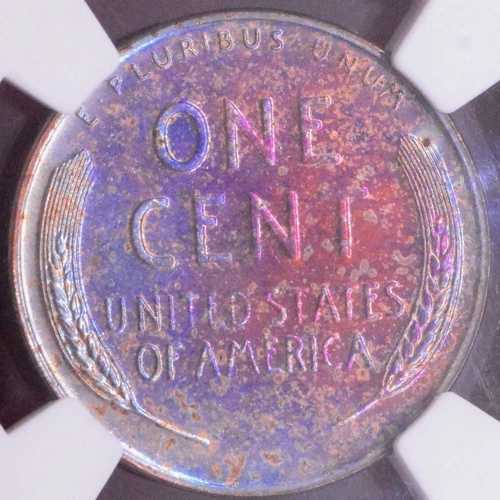 NGC PF-63 BN レインボートーン！1951年プルーフ リンカーンウィートセント 42,900円