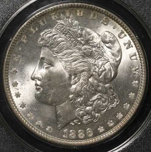 1886年 PCGS MS64 モーガン銀貨