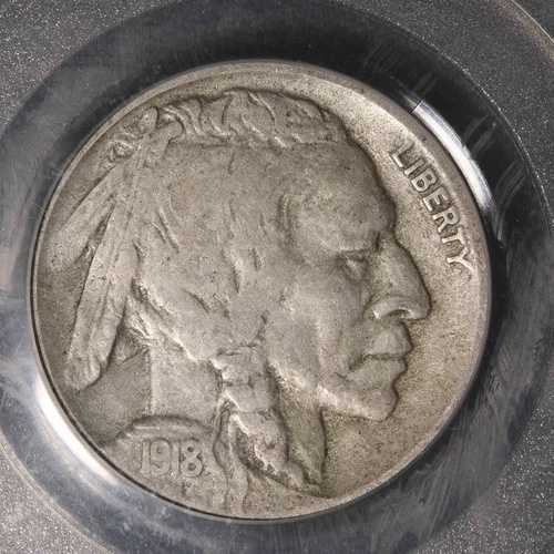 1918年 D PCGS VF-30 バッファローニッケル 42,900円