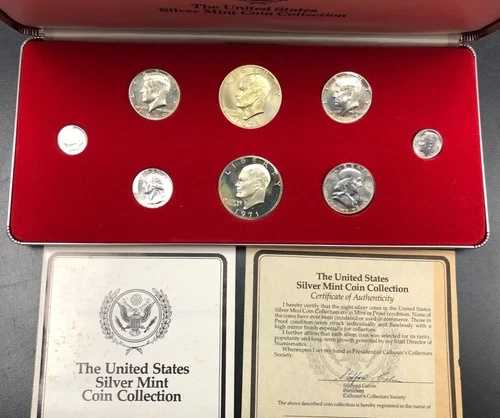 アメリカ合衆国銀貨コレクション ～カルホーンズ・コレクター・ソサエティ～ 8枚セット