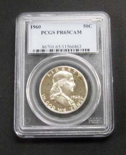1960年フランクリンハーフダラー - PCGS PR65CAM (B10)