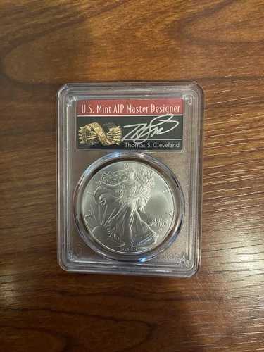 2025年発行 1ドル アメリカンシルバーイーグル PCGS MS70 FS トーマス・クリーブランド・アローズ 500枚限定