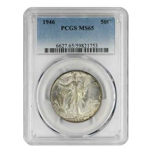 1946年ウォーキングリバティハーフダラー PCGS MS-65 42,900円