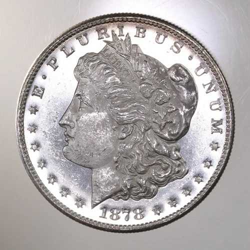 1878年Sミント モーガン1ドル銀貨（未鑑定・未グレード）サンフランシスコ