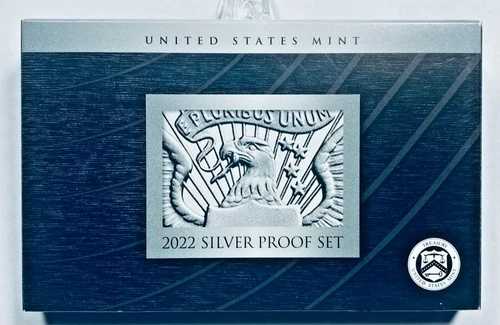 2022年Sミント アメリカ合衆国造幣局 銀貨プルーフ10枚セット（フルオリジナルパッケージ付き） 42,900円