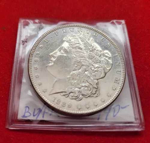 1889年Pミント モーガン銀貨 BU プルーフライク 240452