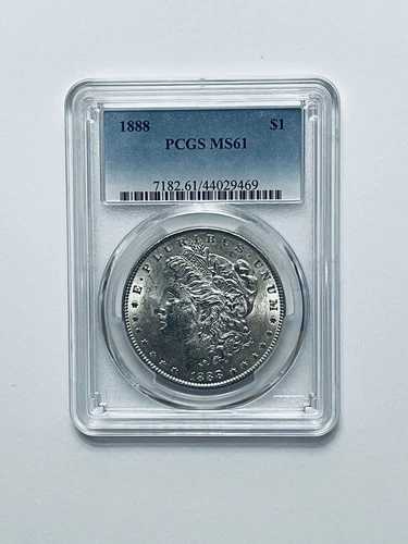 1888年モルガン銀貨 PCGS MS61