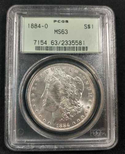 1884-O モーガン銀貨 - PCGS MS63