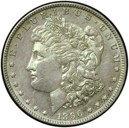 1896年モルガン・ダラー プルーフ状態 BUコンディション