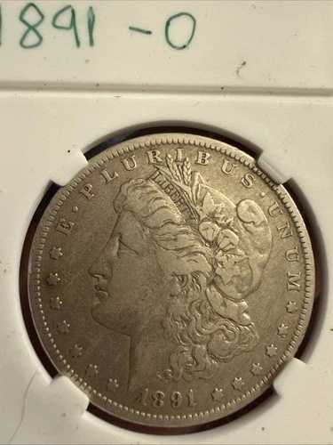 1891-O モルガン銀貨 ニューオーリンズ造幣局、流通オーストラリア