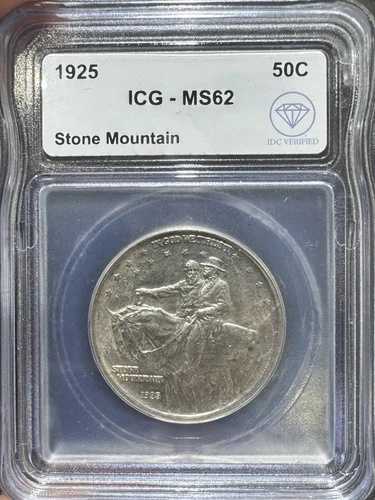 1925年 クラシック記念ストーンマウンテン記念碑 ICG MS-62 IDC 検証済み