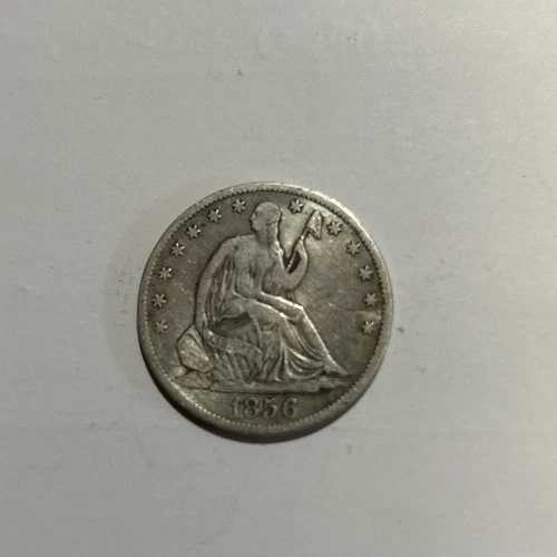 1856年 着席自由の女神像 ハーフドル銀貨 T5 42,900円