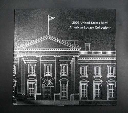 COA 2007年米国造幣局アメリカンレガシーコレクション2銀貨（米国）