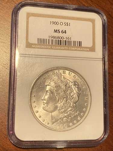 1900年 O モルガン銀貨 NGC MS64