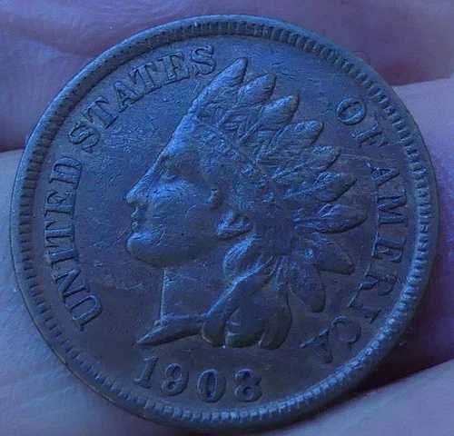 1908年Sミントのインドセント、状態良好+