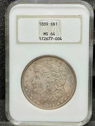 1889年モルガン銀貨 NGC MS64 | インフレ対策に最適な価格