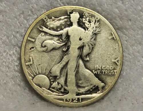 1921年S ウォーキングリバティハーフダラー