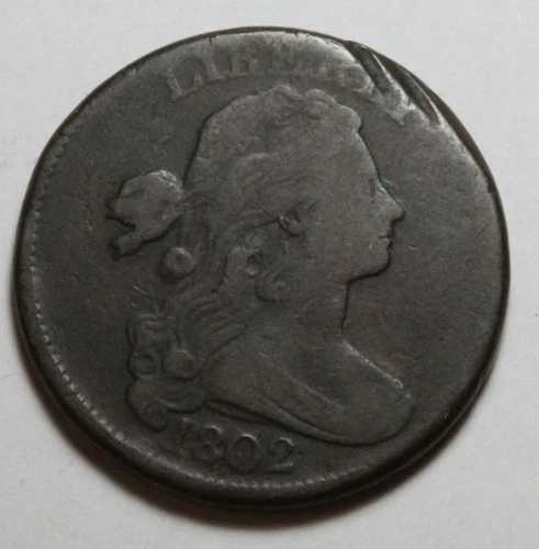 1802年大型セント硬貨 UR60