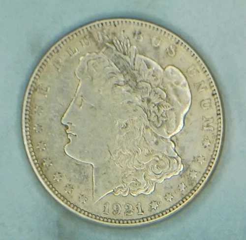 1921年Sミント モーガン銀貨 - 軽度流通 - 写真をご覧ください！