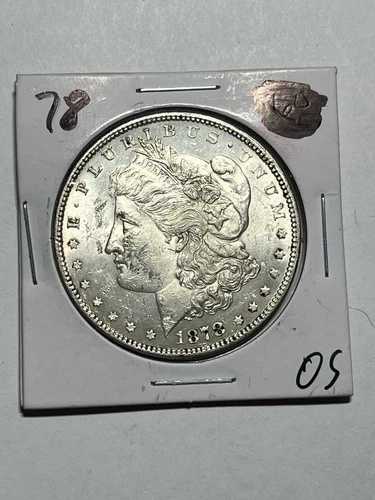 1878年 7TF モーガン銀貨 Rev '78 極美品 UNC 良好な打刻 高グレード