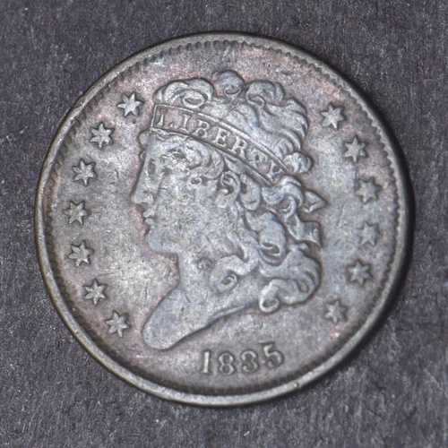 1835年クラシックヘッドハーフセント硬貨 - 高グレード - COINGIANTS -