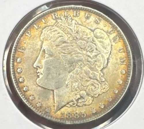 1885年 O モルガン銀貨トナー 高品質 素晴らしいトーン