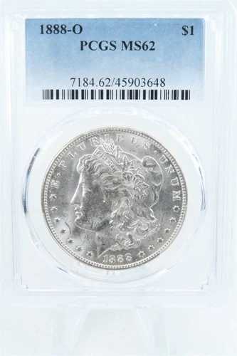 1888年Oミント PCGS MS62 モルガン・ダラー ビジネス・ストライク