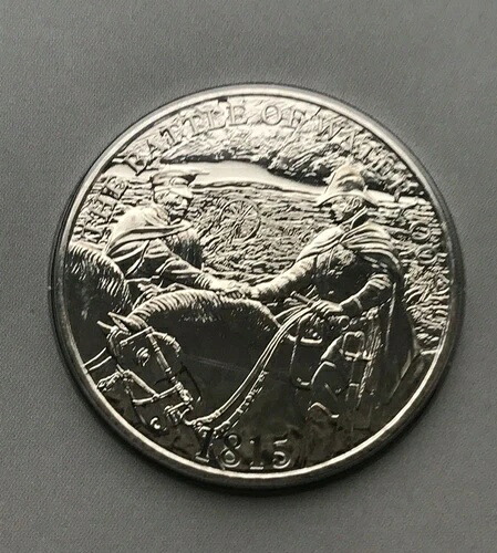 2015 BU 5 5ポンド硬貨 ワーテルローの戦い ロイヤルミントコインセットより 42,900円