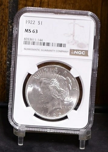 1922年平和ドル - NGC MS63 (#61072-L)