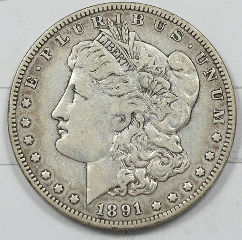 米国 1891-O 銀モルガンドル U1931 同梱配送