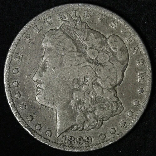 1899-O マイクロ O モルガン銀貨 CHOICE FINE+ E928 TNM