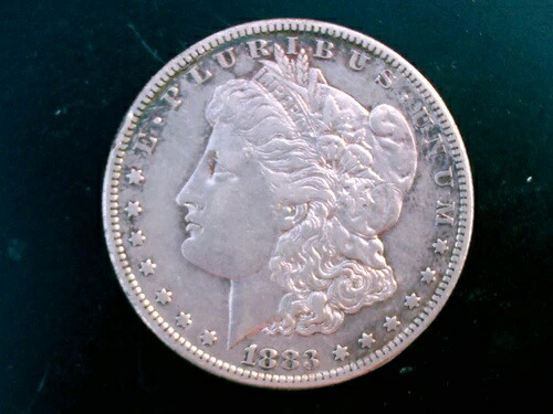 1883年-S モーガンシルバー ドル 133歳 アメリカ史 90% シルバー-